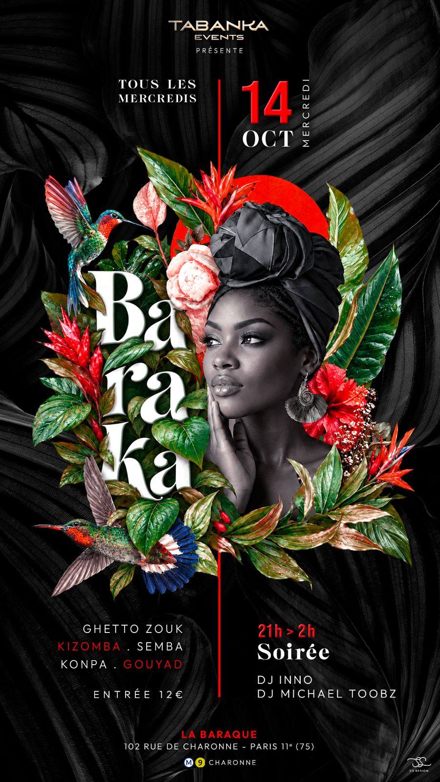 BARAKA 🌺 tous les mercredis à La Baraque