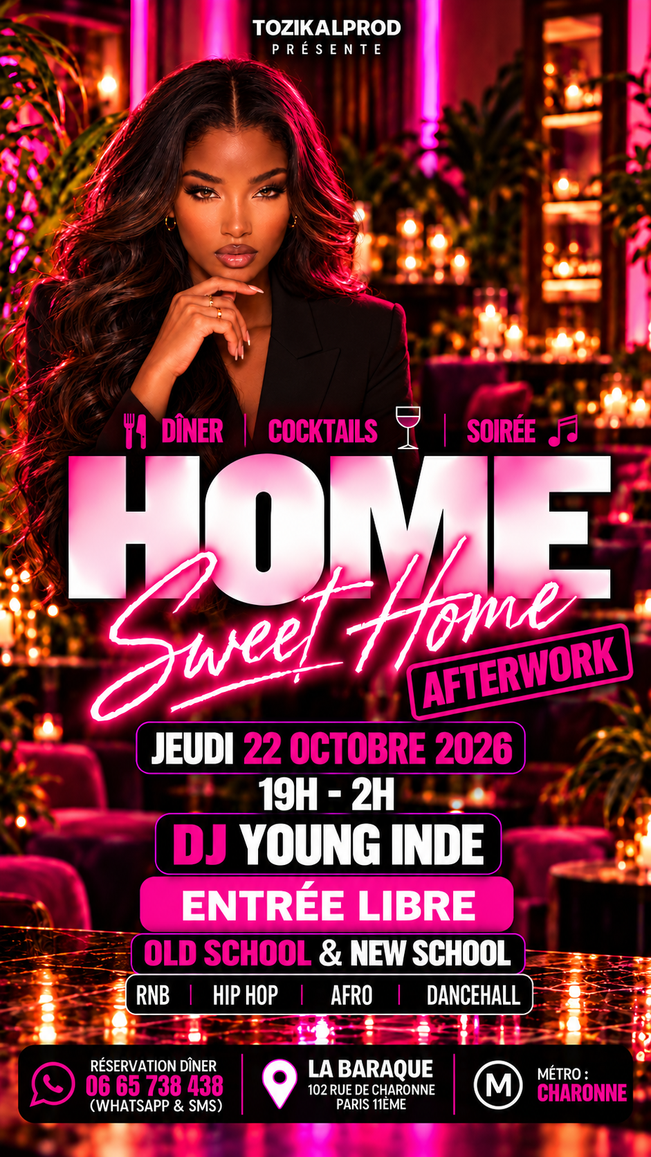 L’AFTERWORK HOME SWEET HOME !