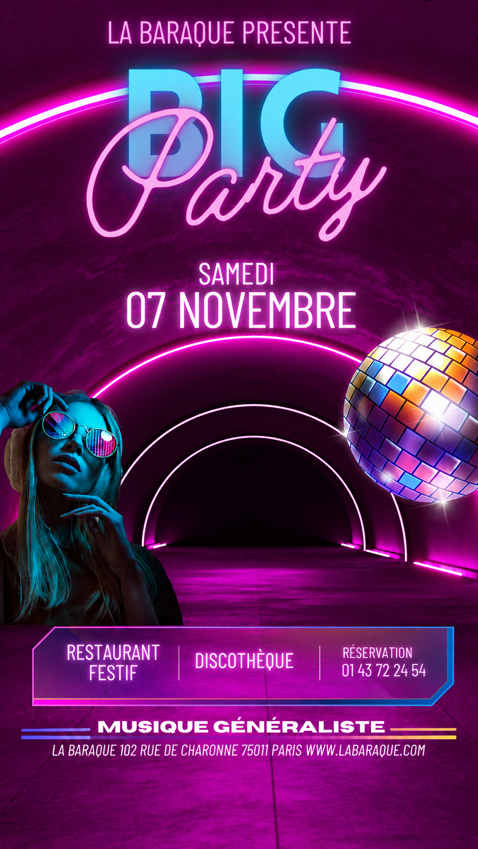 Saturday Party @La Baraque: samedi 07 novembre